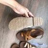 Sandal xỏ ngón bảng chéo đôi