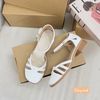 Sandal rọ 3p mũi tròn 3 quai đan chéo - MS: S3-01007