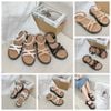 Sandal 3p mũi tròn 3 quai chéo nhau - MS: S3-25004