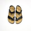 Giày đồng phục - Giày Sandal đế trấu Deta xỏ ngón phối khóa - MS: SX-24010