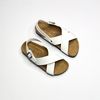 Giày Đồng Phục - Giày Sandal Đế Trấu Deta Xỏ Ngón Phối Khóa - MS: SX-24003