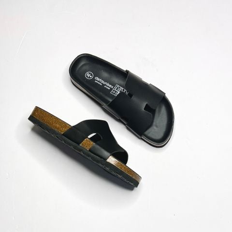  Giày đồng phục -  Dép đế trấu Deta chữ H - MS: DX-21011 