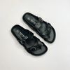 Giày đồng phục - Dép đế trấu Deta xỏ ngón phối khóa - MS: 24003