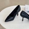 Giày Đồng Phục - Giày Công Sở Cao gót 7p gót vuông nhỏ mũi nhọn - MS: C7-22008