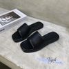 Dép xẹp mũi vuông quai ngang phối màu - MS: DX-25091