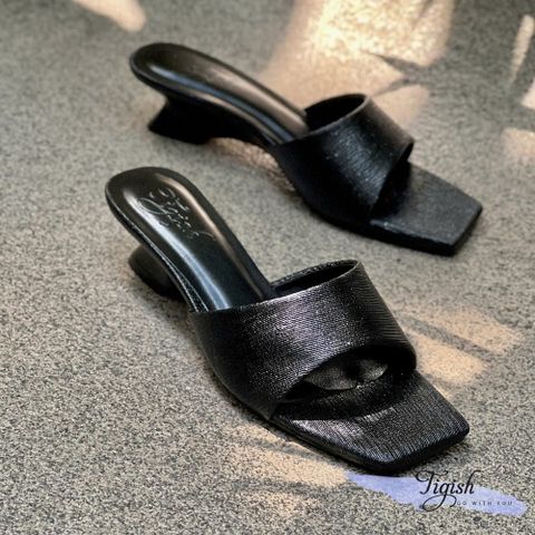  Xuồng 5cm mũi vuông quai ngang khuyết si gấm - MS: X5-23011 
