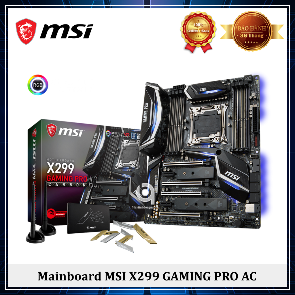 Msi X299 Gaming Pro Carbon Ac May Tinh đồng Nai