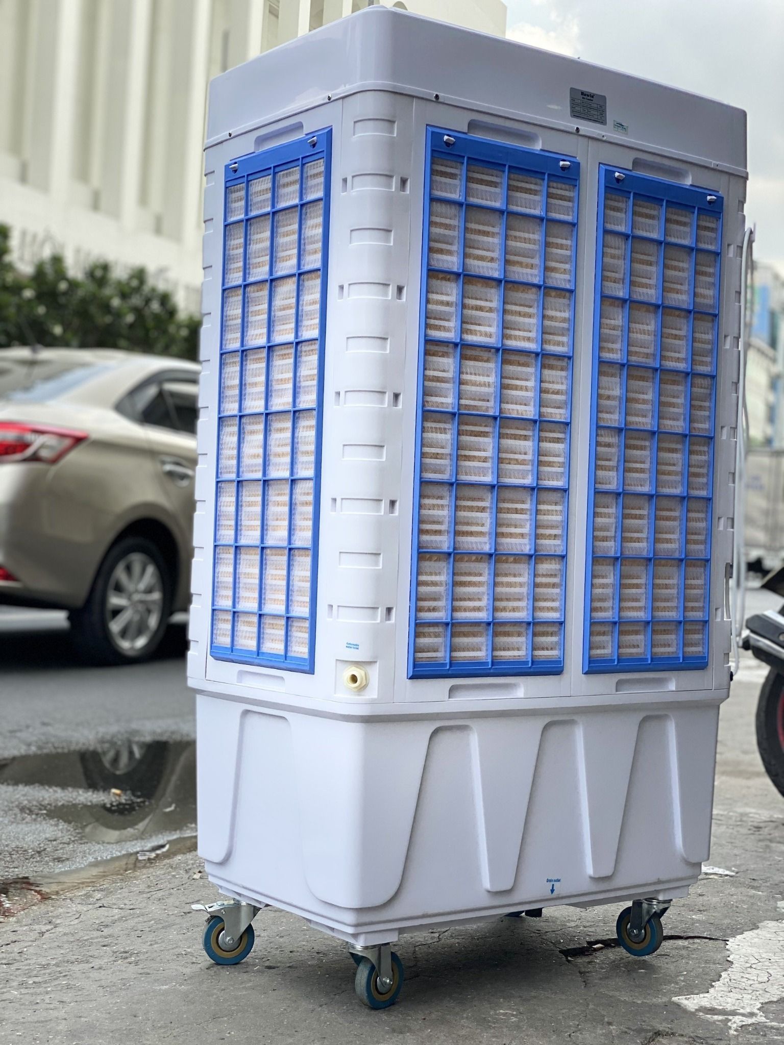 Quạt làm mát hơi nước điều hòa Hawin HSN120C - 500w - Cơ
