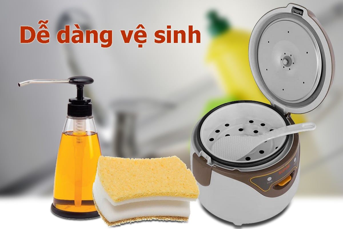 Nồi Cơm Điện Mini Supor CFXB16YB3VN-36