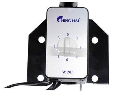 Quạt treo công nghiệp ChingHai W24-3Đ (140w) - hộp số dây giựt