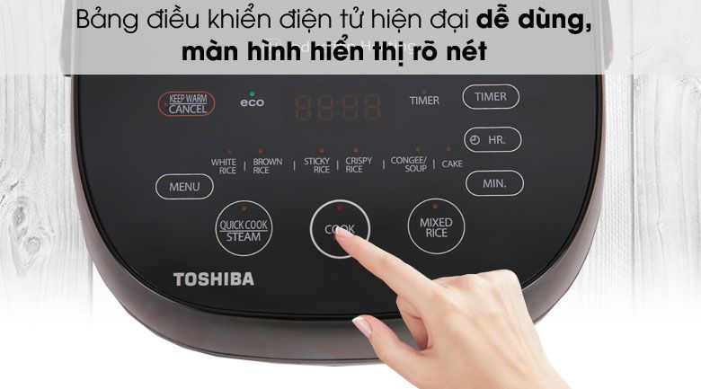 Nồi cơm cao tần Toshiba 01 lít RC-10IX1PV