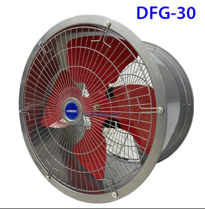 Quạt công nghiệp tròn Hawinco DFG-30 / DFG-30A - có chân