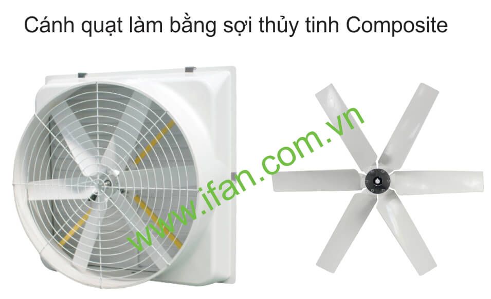 Quạt Loa composite  iFan-106C / iFan-126C / iFan-146C - Chuyển động gián tiếp