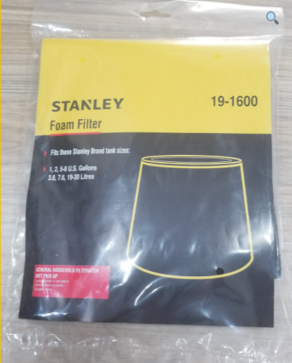 Màng lọc bụi bằng xốp sử dụng cho máy hút bụi STANLEY