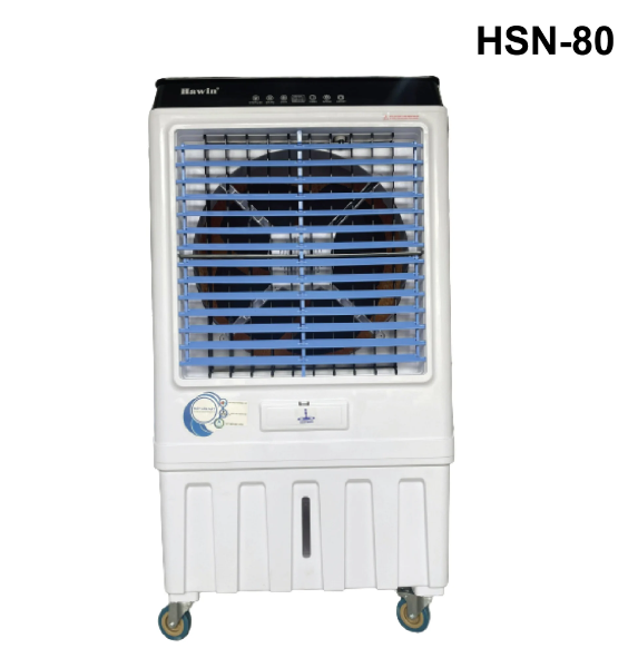 Quạt làm mát hơi nước điều hòa Hawin HSN 80 - 280w (Bảng điện tử - có Remote)