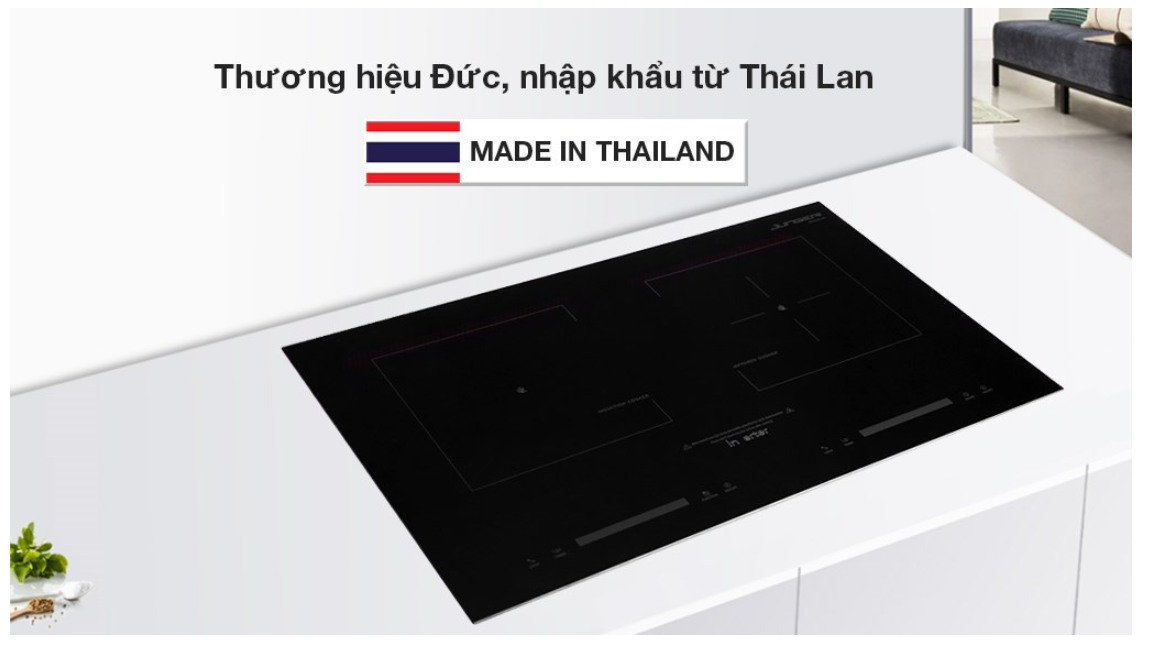 Bếp từ hồng ngoại đôi Junger SIS-66 - Xuất xứ Thái Lan - Miễn Phí giao hàng và lắp đặt Toàn Quốc