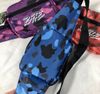 BAPE® COLOR CAMO WAIST BAG RED/PURPLE