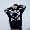 OFF WHITE IMPRESSIONISM DIAG STENCIL HOODIE BLACK/WHITE (HẾT HÀNG)