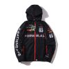 BAPE® x F1 1000 ABC CAMO RACING JACKET BLACK