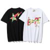 BAPE® Sta Camo Bape Sta Logo Tee Black-White/Multi (HẾT HÀNG)