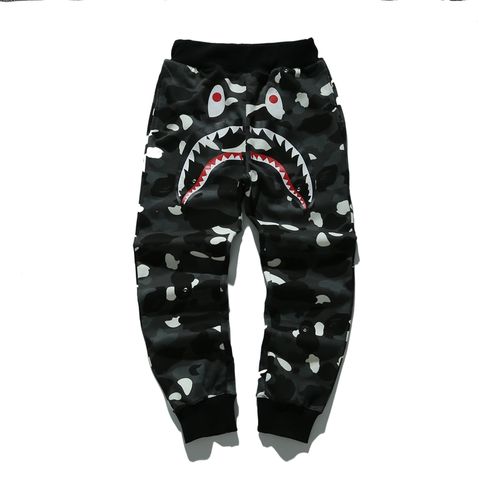  BAPE® Ultimate City Camo Shark Sweatpants Black/Glow 