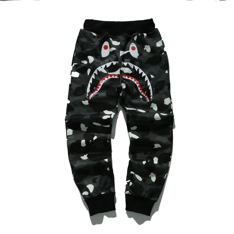 BAPE® Ultimate City Camo Shark Sweatpants Black/Glow