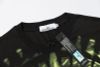 STONE ISLAND BLACK TIE DYE LOGO CREWNECK T-SHIRT