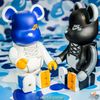 BEARBRICK NIKE SB 400% BLACK/WHITE