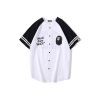 BAPE® WORLD GONE “MAD!!” BASEBALL SHIRT (HẾT HÀNG)