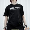 PALM ANGELS SHANGHAI SPRAYED LOGO T-SHIRT