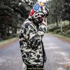 BAPE® WIND STOPPER 1ST CAMK GREEN SHARK DOWN JACKET