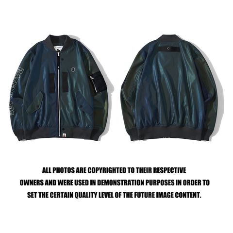  BAPE® Reflector Light Weight Bomber Jacket Green (HẾT HÀNG) 