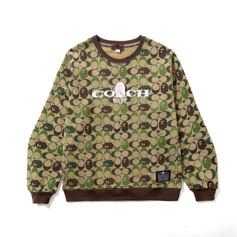  BAPE® x C.o.A.c.H LOGO SWEATER(HẾT HÀNG) 