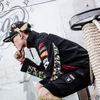 BAPE® x F1 1000 ABC CAMO RACING JACKET BLACK