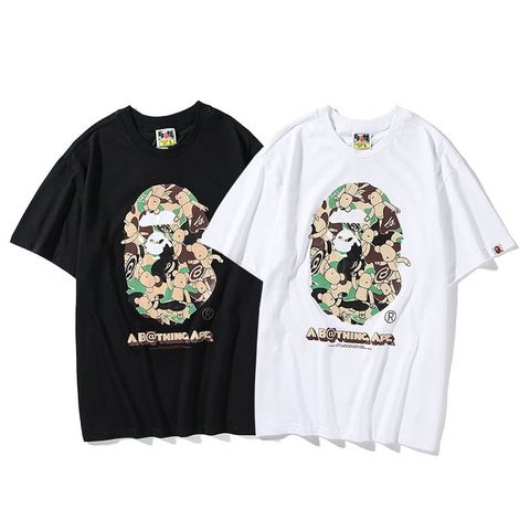  A BATHING APE® x MEDICOM TOY APE HEAD GREEN BE@RBRICK TEE (HẾT HÀNG) 