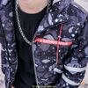 BAPE® SPACE CAMO HOODIE JACKET BLACK/WHITE