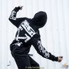 OFF WHITE IMPRESSIONISM DIAG STENCIL HOODIE BLACK/WHITE (HẾT HÀNG)