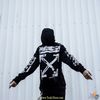 OFF WHITE IMPRESSIONISM DIAG STENCIL HOODIE BLACK/WHITE (HẾT HÀNG)