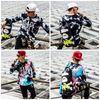 BAPE® TIE-DYE GRADIENT ROUND COLLAR COAT SWEATS PULLOVER JACKET