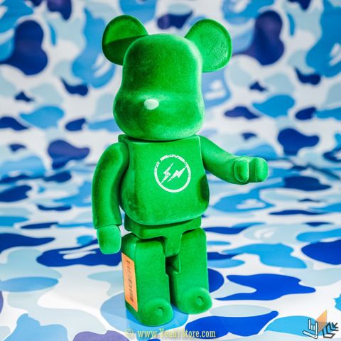  BEARBRICK FRAGMENT DESIGN x THE PARK-ING GINZA 400% GREEN 