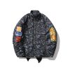 BAPE® Space Camo Shark M-65 Jacket Black