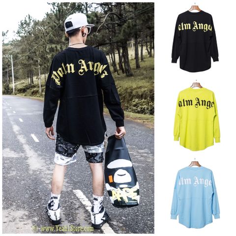  PALM ANGELS LONG SLEEVE TEE FULL COLOR 