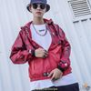 AAPE® BY * A BATHING APE RACER JACKET RED CAMO
