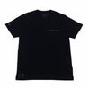 CHROME HEARTS GREEN CEMETERY CROSS CREW NECK SHORT SLEEVE T- SHIRT WHITE/BLACK