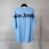 PALM ANGELS LOGO COLLAR BACK T-SHIRT