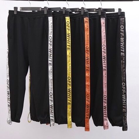  OFF WHITE JOGGER PANTS 