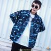 A BATHING APE® GRADATION CAMO MILITARY SHIRT JACKET MENS