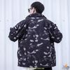 A BATHING APE® GRADATION CAMO MILITARY SHIRT JACKET MENS