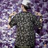 A BATHING APE® DSM SPECIAL SOLID CAMO TEE- BLACK (HẾT HÀNG)