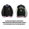 BAPE® VARSITY BLACK/GREEN JACKET(HẾT HÀNG)